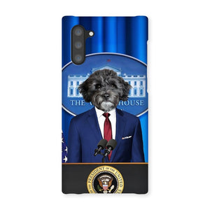 The Pawresident: Custom Pet Phone Case - Paw & Glory - Dog Portraits - Pet Portraits