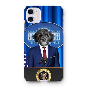 The Pawresident: Custom Pet Phone Case - Paw & Glory - Dog Portraits - Pet Portraits