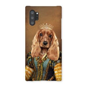 The Pearl Princess: Custom Pet Phone Case - Paw & Glory - Dog Portraits - Pet Portraits