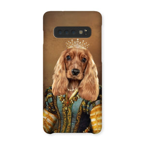 The Pearl Princess: Custom Pet Phone Case - Paw & Glory - Dog Portraits - Pet Portraits