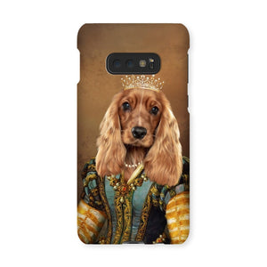 The Pearl Princess: Custom Pet Phone Case - Paw & Glory - Dog Portraits - Pet Portraits