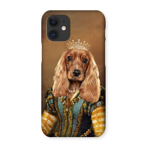 The Pearl Princess: Custom Pet Phone Case - Paw & Glory - Dog Portraits - Pet Portraits