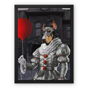 The Pennywise: Custom Pet Canvas - Paw & Glory - Dog Portraits - Pet Portraits