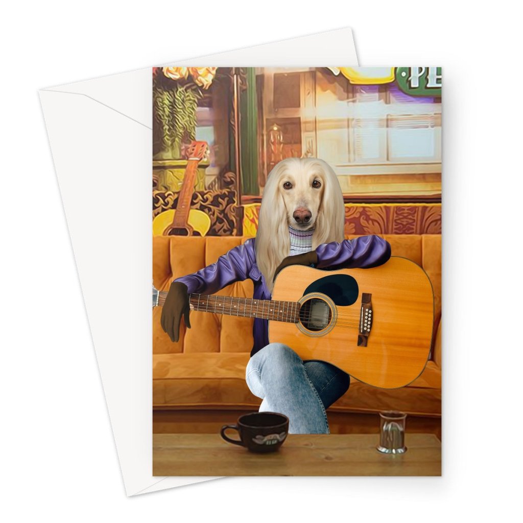 The Phoebe (Friends Inspired): Custom Pet Greeting Card - Paw & Glory - Dog Portraits - Pet Portraits