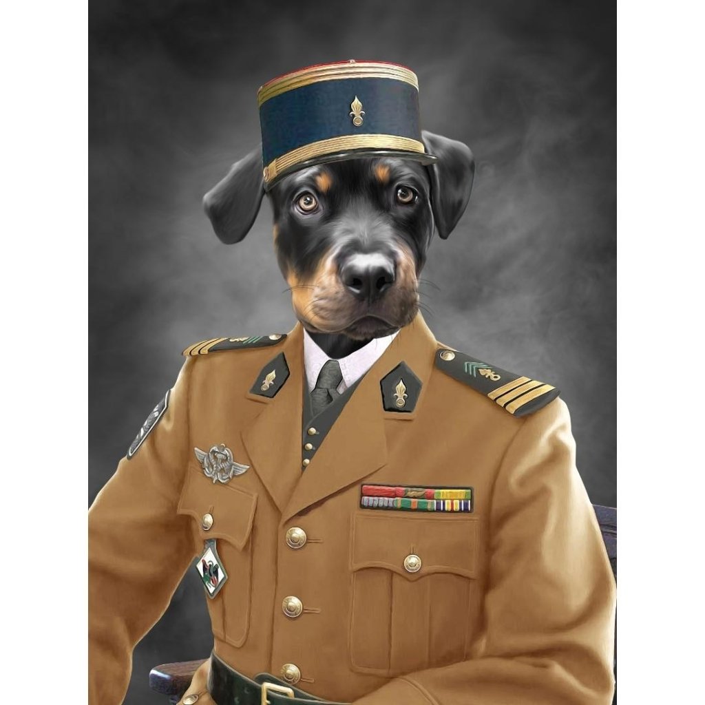 The Pipe Major: Custom Digital Download Pet Portrait - Paw & Glory - Dog Portraits - Pet Portraits