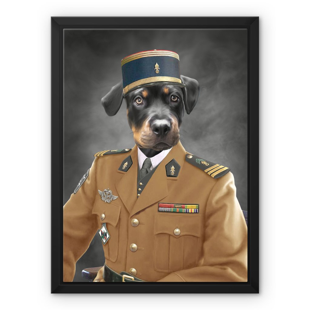 The Pipe Major: Custom Pet Canvas - Paw & Glory - Dog Portraits - Pet Portraits