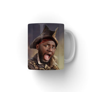 The Pirate: Custom Hooman Coffee Mug - Paw & Glory - Dog Portraits - Pet Portraits