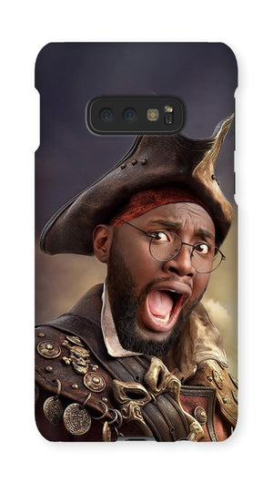 The Pirate: Custom Hooman Phone Case - Paw & Glory - Dog Portraits - Pet Portraits