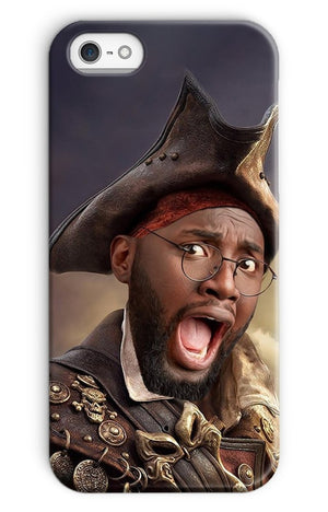 The Pirate: Custom Hooman Phone Case - Paw & Glory - Dog Portraits - Pet Portraits