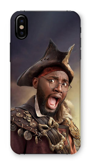 The Pirate: Custom Hooman Phone Case - Paw & Glory - Dog Portraits - Pet Portraits