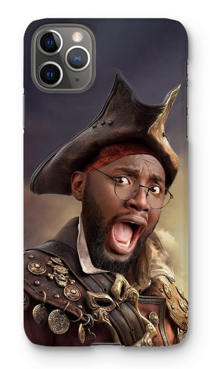 The Pirate: Custom Hooman Phone Case - Paw & Glory - Dog Portraits - Pet Portraits