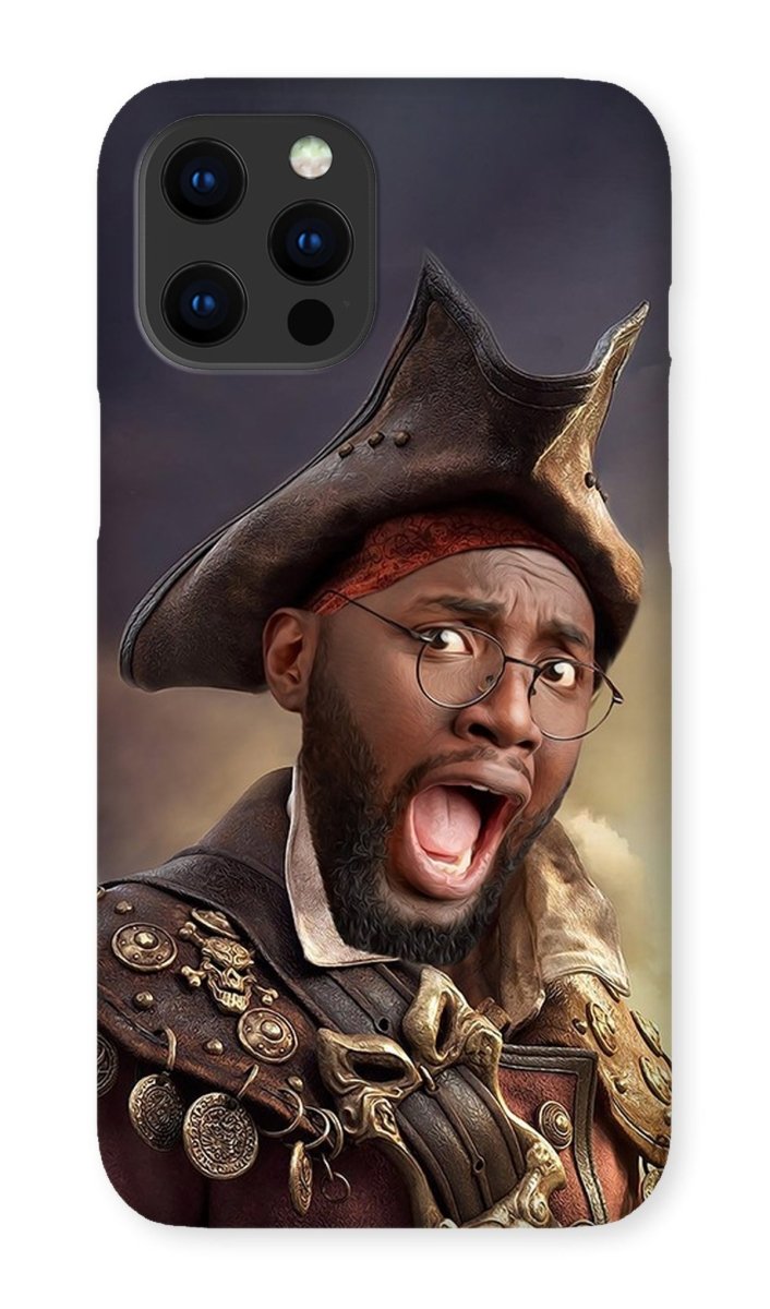 The Pirate: Custom Hooman Phone Case - Paw & Glory - Dog Portraits - Pet Portraits