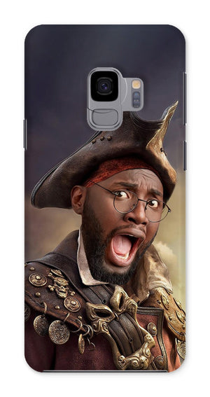 The Pirate: Custom Hooman Phone Case - Paw & Glory - Dog Portraits - Pet Portraits