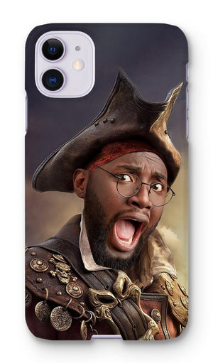 The Pirate: Custom Hooman Phone Case - Paw & Glory - Dog Portraits - Pet Portraits