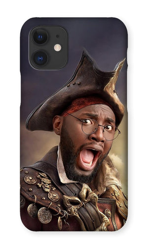 The Pirate: Custom Hooman Phone Case - Paw & Glory - Dog Portraits - Pet Portraits