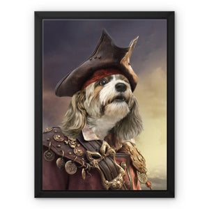 The Pirate: Custom Pet Canvas - Paw & Glory - Dog Portraits - Pet Portraits