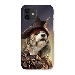 The Pirate: Custom Pet Phone Case - Paw & Glory - Dog Portraits - Pet Portraits