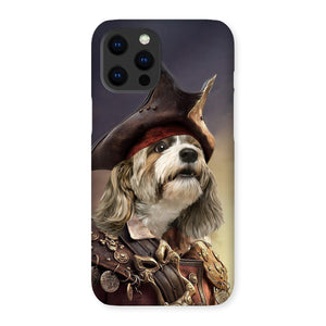 The Pirate: Custom Pet Phone Case - Paw & Glory - Dog Portraits - Pet Portraits