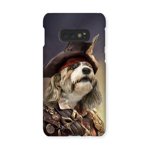 The Pirate: Custom Pet Phone Case - Paw & Glory - Dog Portraits - Pet Portraits