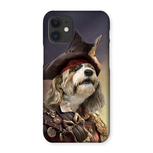 The Pirate: Custom Pet Phone Case - Paw & Glory - Dog Portraits - Pet Portraits