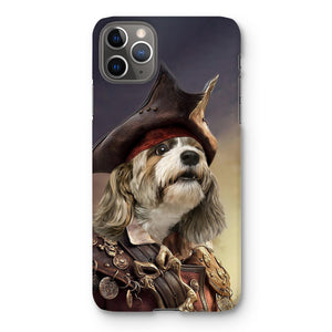 The Pirate: Custom Pet Phone Case - Paw & Glory - Dog Portraits - Pet Portraits