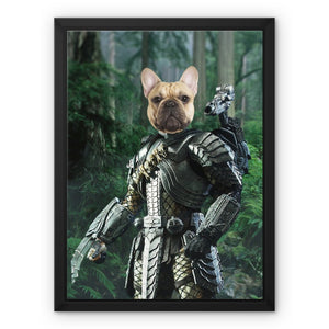 The Predator: Custom Pet Canvas - Paw & Glory - Dog Portraits - Pet Portraits