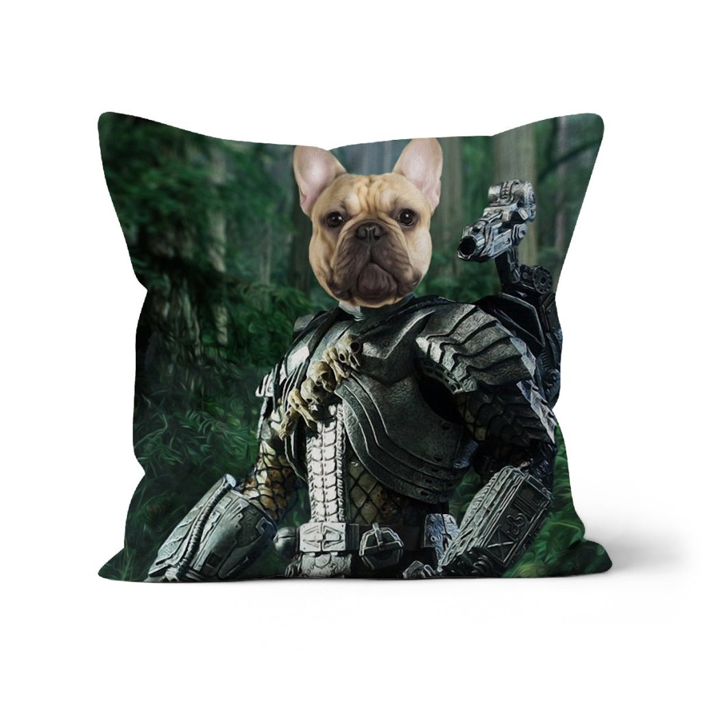 The Predator: Custom Pet Pillow - Paw & Glory - Dog Portraits - Pet Portraits