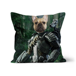 The Predator: Custom Pet Pillow - Paw & Glory - Dog Portraits - Pet Portraits