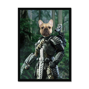 The Predator: Custom Pet Portrait - Paw & Glory - Dog Portraits - Pet Portraits