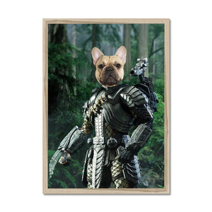 The Predator: Custom Pet Portrait - Paw & Glory - Dog Portraits - Pet Portraits