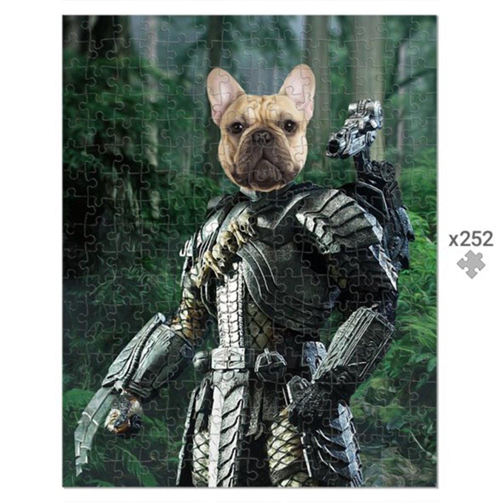 The Predator: Custom Pet Puzzle - Paw & Glory - Dog Portraits - Pet Portraits