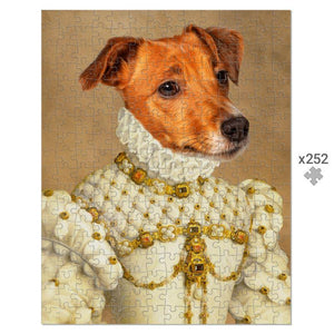 The Princess: Custom Pet Puzzle - Paw & Glory - Dog Portraits - Pet Portraits