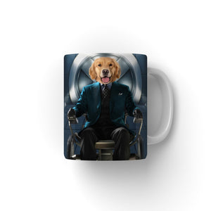 The Professor (X - Men Inspired): Custom Pet Coffee Mug - Paw & Glory - Dog Portraits - Pet Portraits