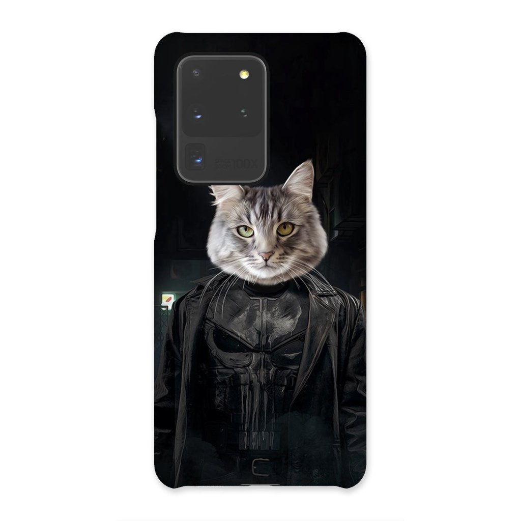 The Punisher: Custom Pet Snap Phone Case - Paw & Glory - Dog Portraits - Pet Portraits