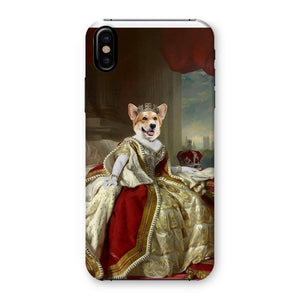 The Queen: Custom Pet Phone Case - Paw & Glory - Dog Portraits - Pet Portraits