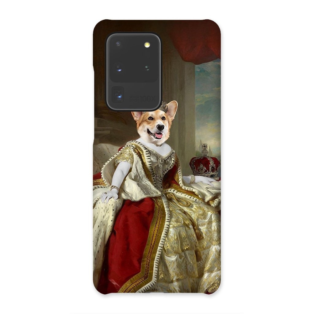 The Queen: Custom Pet Phone Case - Paw & Glory - Dog Portraits - Pet Portraits