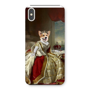 The Queen: Custom Pet Phone Case - Paw & Glory - Dog Portraits - Pet Portraits