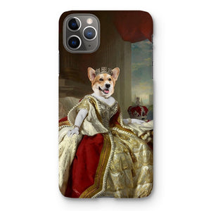 The Queen: Custom Pet Phone Case - Paw & Glory - Dog Portraits - Pet Portraits