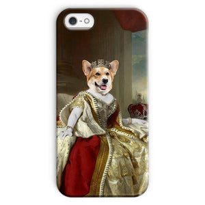 The Queen: Custom Pet Phone Case - Paw & Glory - Dog Portraits - Pet Portraits