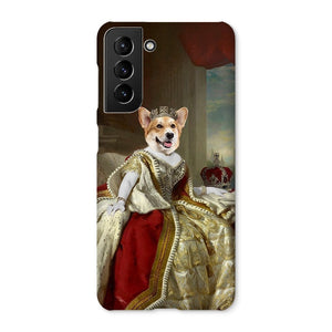 The Queen: Custom Pet Phone Case - Paw & Glory - Dog Portraits - Pet Portraits