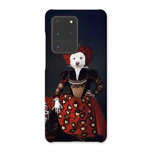 The Queen Of Hearts: Custom Pet Phone Case - Paw & Glory - Dog Portraits - Pet Portraits