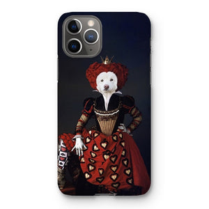 The Queen Of Hearts: Custom Pet Phone Case - Paw & Glory - Dog Portraits - Pet Portraits