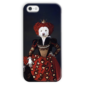 The Queen Of Hearts: Custom Pet Phone Case - Paw & Glory - Dog Portraits - Pet Portraits