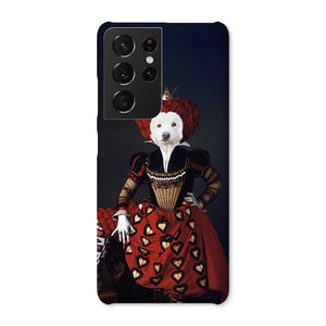 The Queen Of Hearts: Custom Pet Phone Case - Paw & Glory - Dog Portraits - Pet Portraits