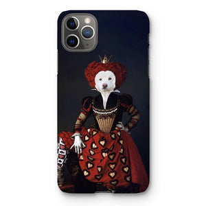 The Queen Of Hearts: Custom Pet Phone Case - Paw & Glory - Dog Portraits - Pet Portraits