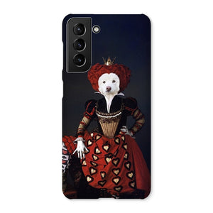 The Queen Of Hearts: Custom Pet Phone Case - Paw & Glory - Dog Portraits - Pet Portraits