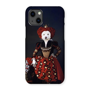 The Queen Of Hearts: Custom Pet Phone Case - Paw & Glory - Dog Portraits - Pet Portraits