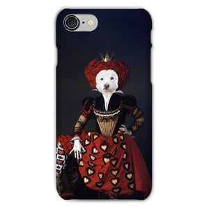 The Queen Of Hearts: Custom Pet Phone Case - Paw & Glory - Dog Portraits - Pet Portraits