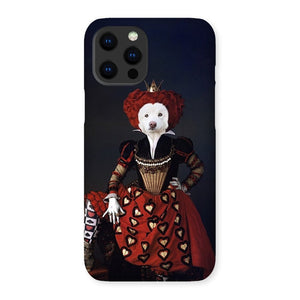 The Queen Of Hearts: Custom Pet Phone Case - Paw & Glory - Dog Portraits - Pet Portraits