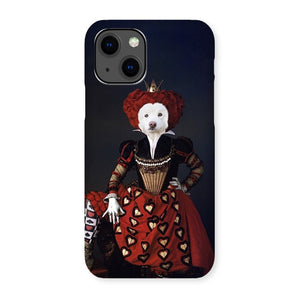 The Queen Of Hearts: Custom Pet Phone Case - Paw & Glory - Dog Portraits - Pet Portraits